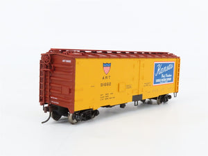 HO Scale Walthers Gold Line 932-2587 ART Kansas Packing 40' Meat Reefer #91662