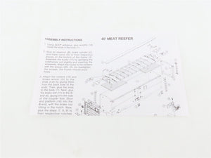 HO Scale Walthers Gold Line 932-2587 ART Kansas Packing 40' Meat Reefer #91662