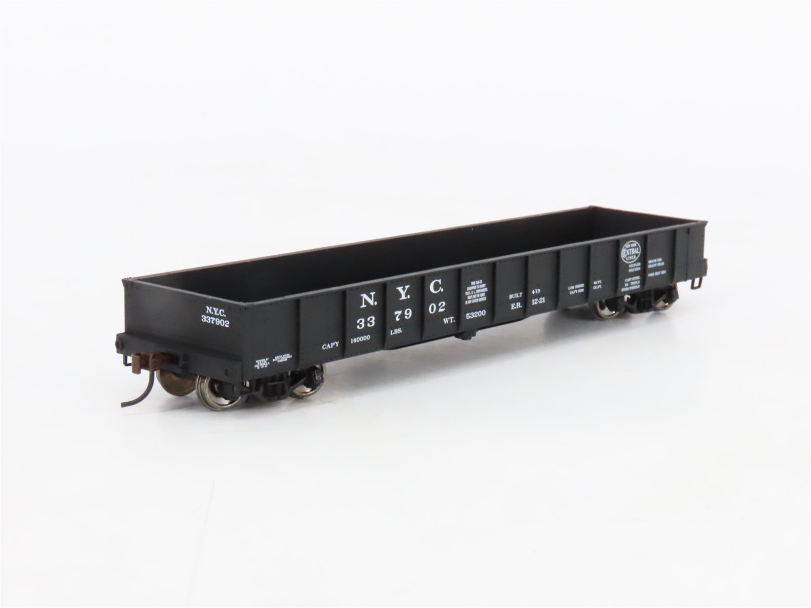 HO Scale Walthers Gold 932-7468 NYC New York Central 46' USRA Gondola #337902