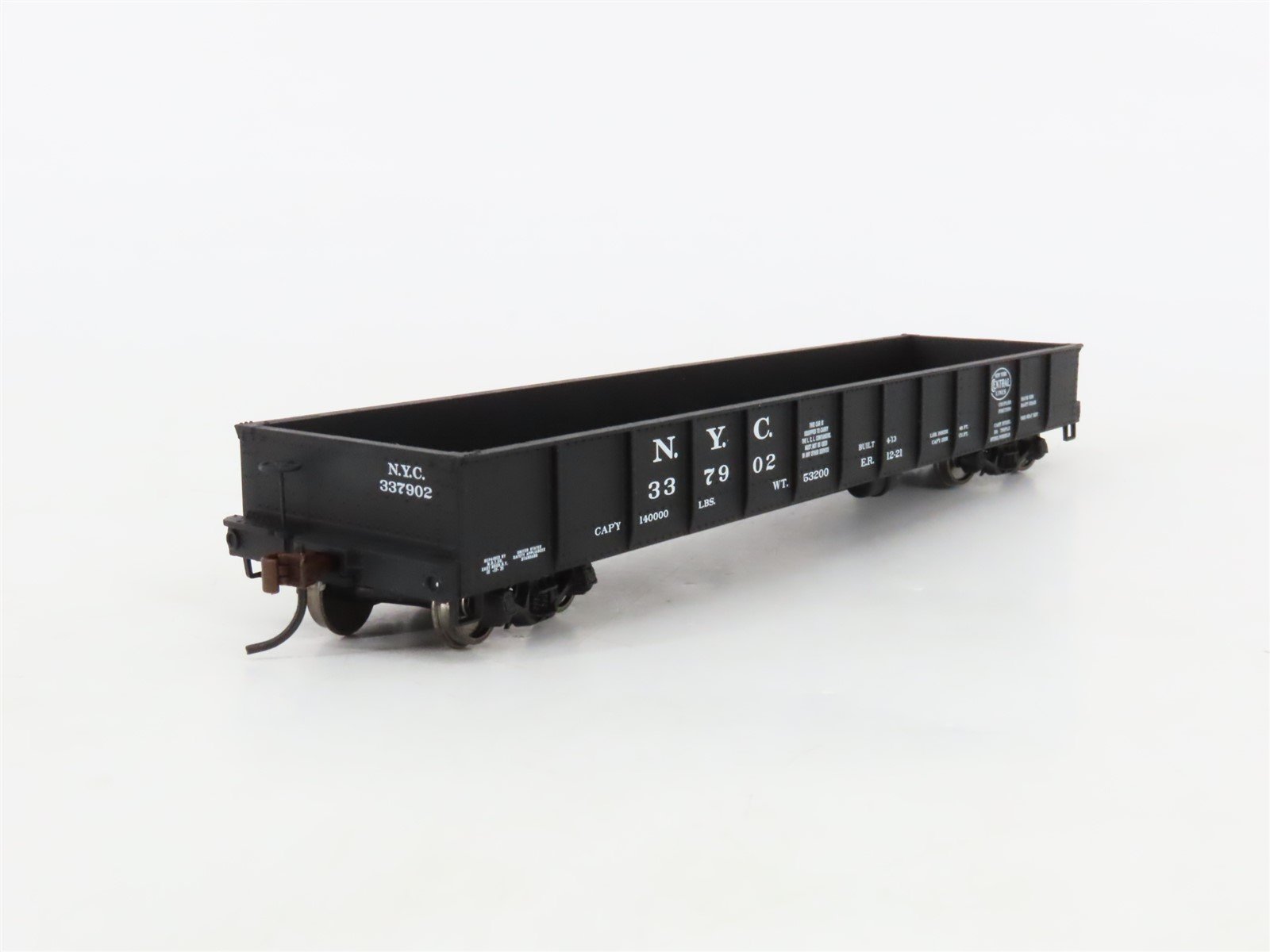 HO Scale Walthers Gold 932-7468 NYC New York Central 46' USRA Gondola #337902