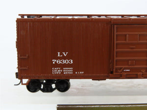 HO Roundhouse 8466 LV Lehigh Valley 40' Double-Sheathed Wood Box Car #76303