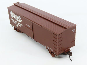 HO Scale Roundhouse 84240 QA&PRCo Quanah Route 36' Wood Box Car #118