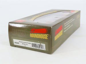 HO Scale Roundhouse 84240 QA&PRCo Quanah Route 36' Wood Box Car #118