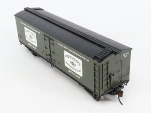 HO Scale Roundhouse 84591 BFPX Borden's 40' Glass-Lined Wood Milk Car #507