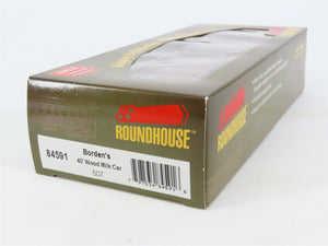 HO Scale Roundhouse 84591 BFPX Borden's 40' Glass-Lined Wood Milk Car #507