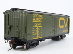 HO Scale Roundhouse 84646 CV Central Vermont 40' Glass-Lined Wood Milk Car #548