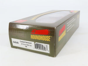 HO Scale Roundhouse 84646 CV Central Vermont 40' Glass-Lined Wood Milk Car #548