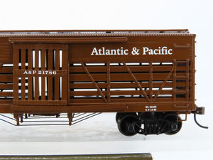 HO Scale Roundhouse 84226 A&P Atlantic & Pacific 36' Stock Car #21786