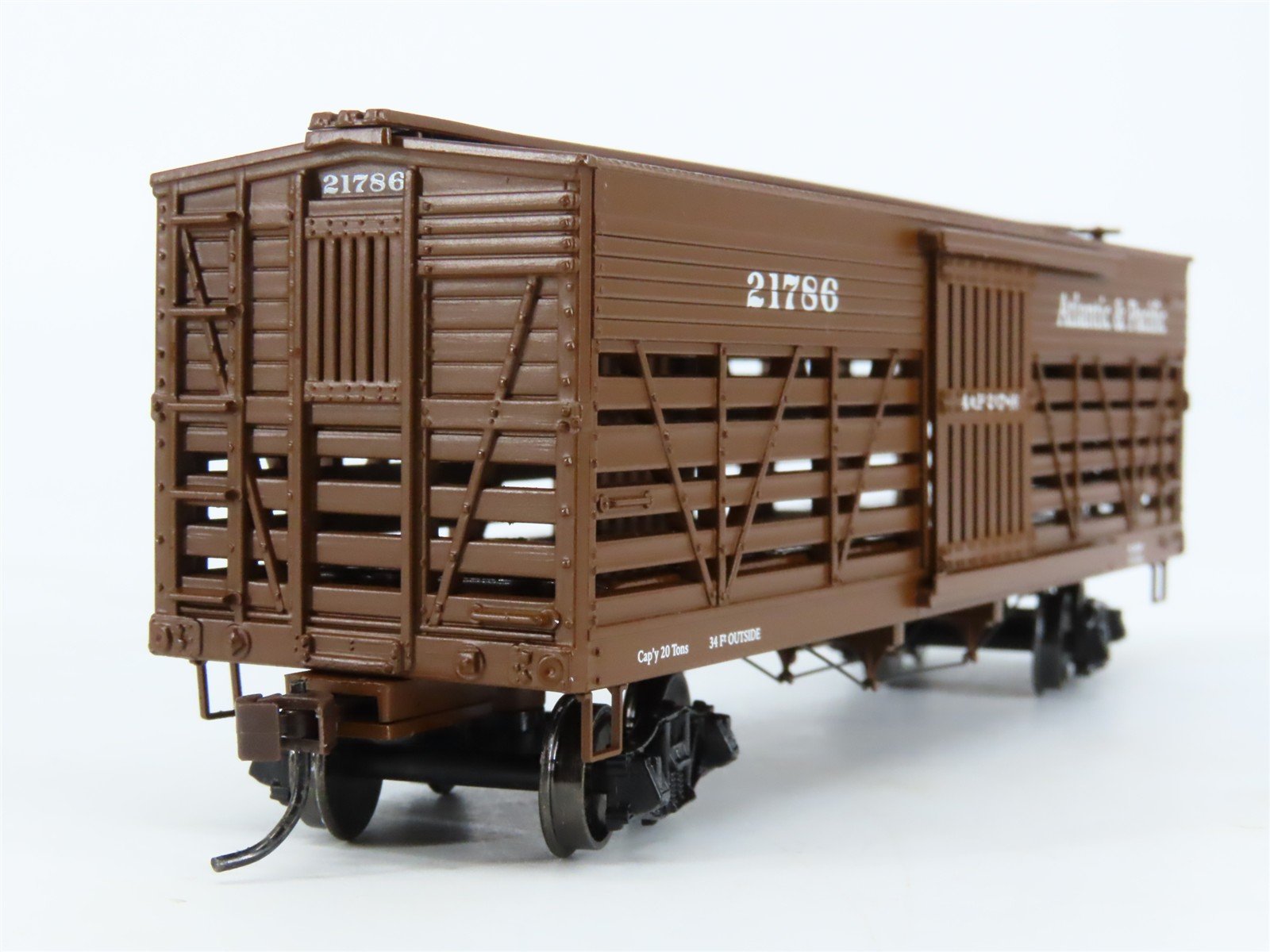HO Scale Roundhouse 84226 A&P Atlantic & Pacific 36' Stock Car #21786