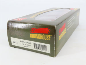 HO Scale Roundhouse 84226 A&P Atlantic & Pacific 36' Stock Car #21786
