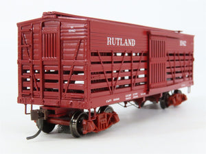 HO Scale Roundhouse 84220 RUT Rutland 36' Stock Car #1942