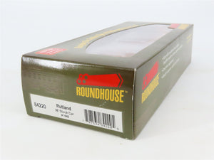 HO Scale Roundhouse 84220 RUT Rutland 36' Stock Car #1942