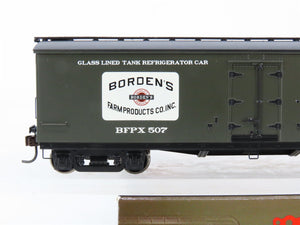 HO Scale Roundhouse 84591 BFPX Borden's 40' Glass-Lined Wood Milk Car #507