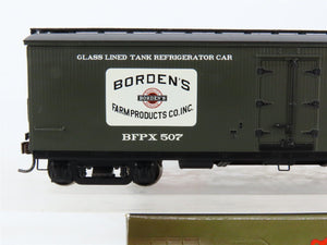 HO Scale Roundhouse 84591 BFPX Borden's 40' Glass-Lined Wood Milk Car #507