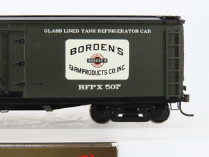 HO Scale Roundhouse 84591 BFPX Borden's 40' Glass-Lined Wood Milk Car #507
