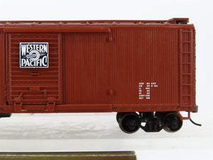 HO Roundhouse 84671 WP Western Pacific 40' Double-Sheathed Wood Box Car #18025