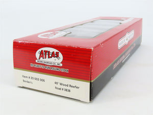 HO Atlas Master 20002006 NRCCo Northern / Borden's Milk 40' Wood Reefer #3838
