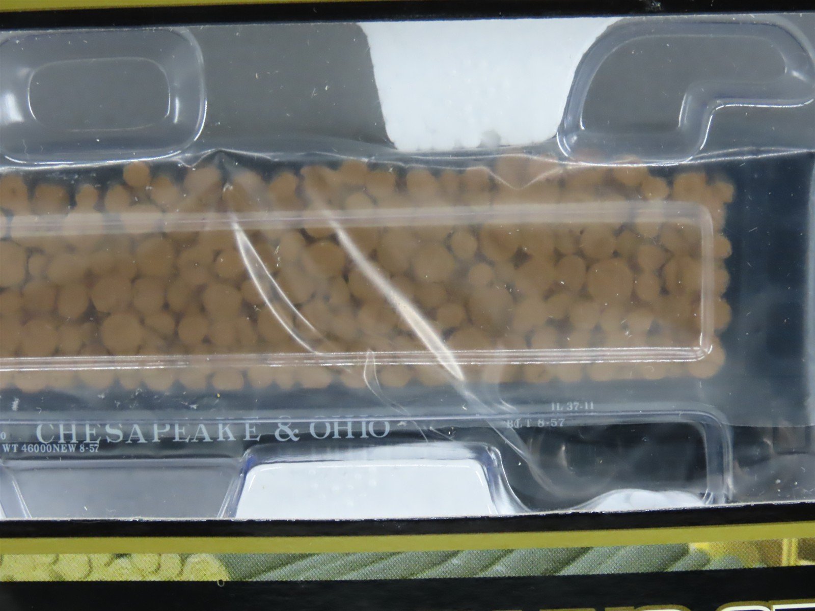 HO Atlas 1603-5 C&O Chesapeake & Ohio Pulpwood Flat Car #81750 w/Load - SEALED