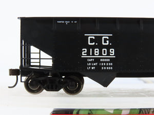 HO Scale Atlas 1876-1 CG Central of Georgia 2-Bay Open Hopper #21809