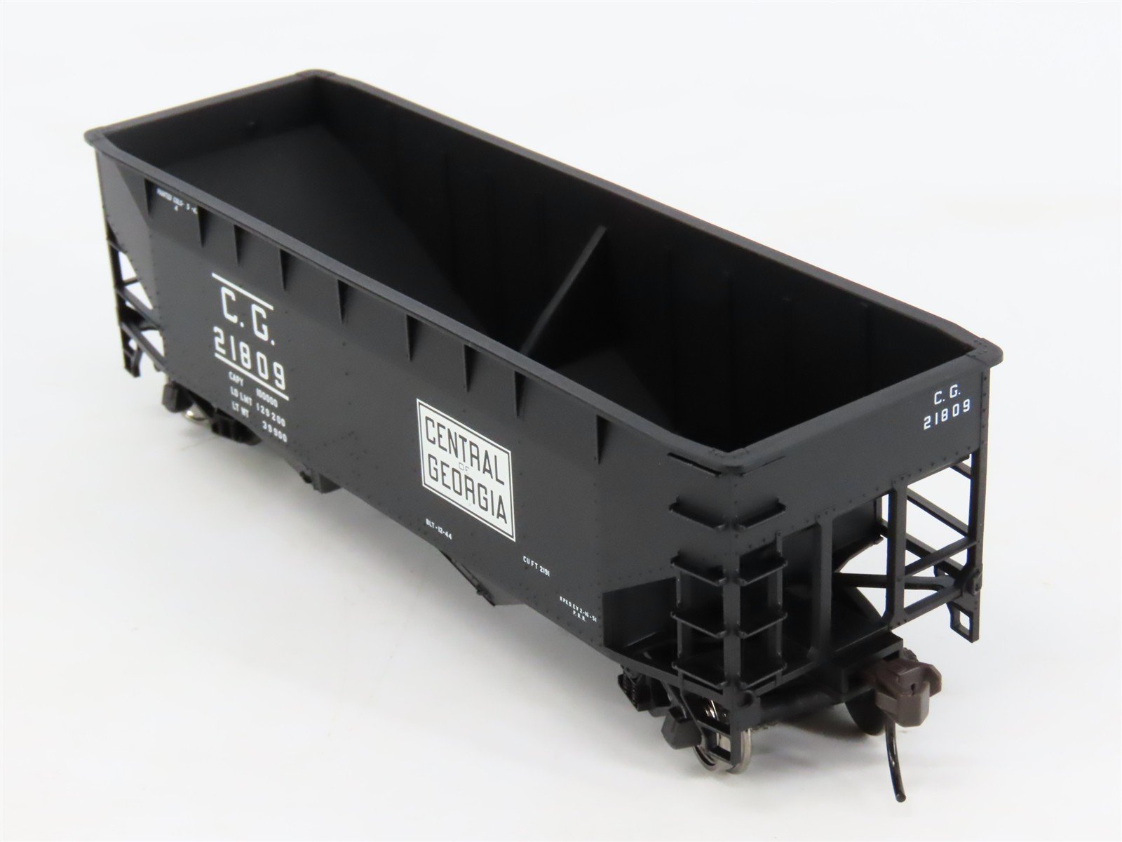HO Scale Atlas 1876-1 CG Central of Georgia 2-Bay Open Hopper #21809