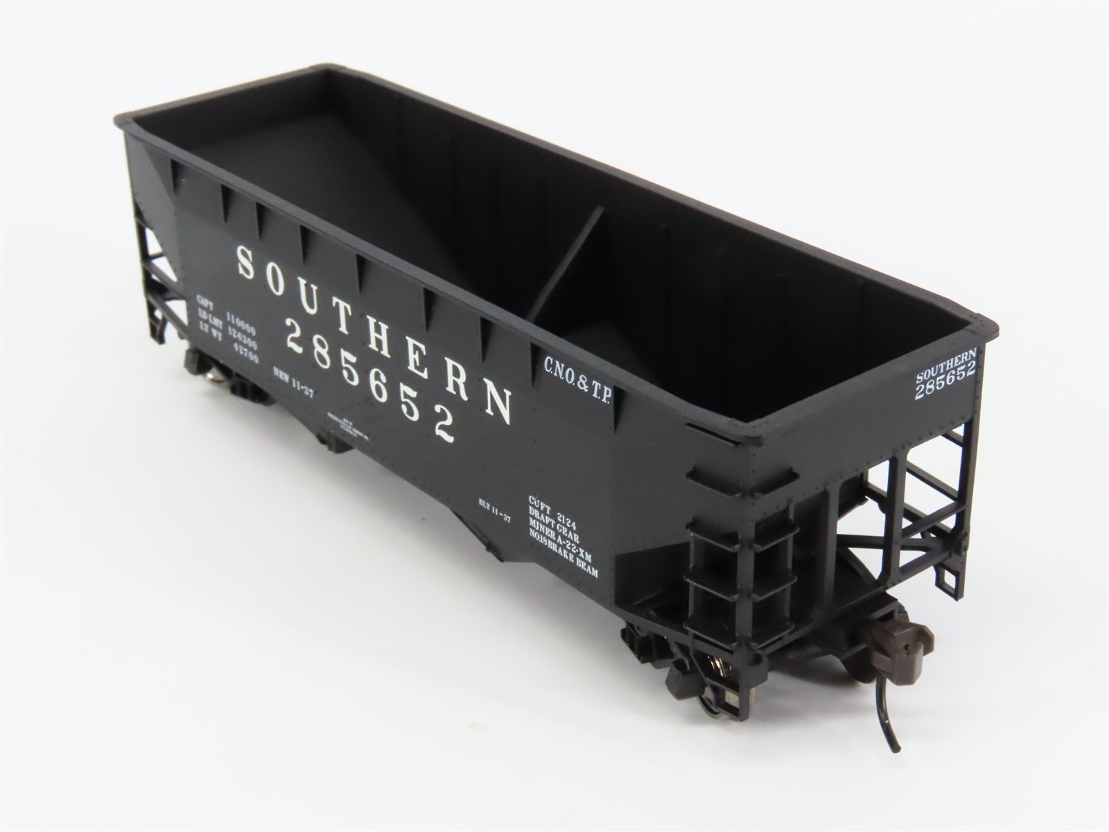 HO Scale Atlas 1879-2 CNO&TP / SOU Southern Railway 2-Bay Open Hopper #285652