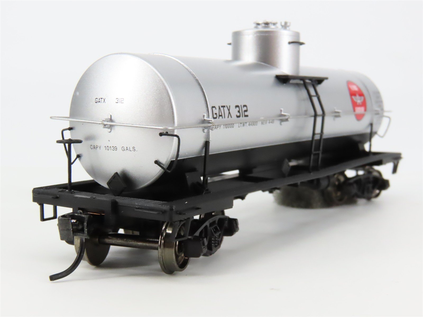 HO Red Caboose RR-33018-03 GATX Flying A Gasoline Single Dome Tank Car #312