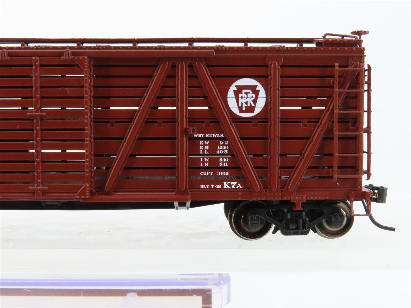 HO Scale Broadway Limited BLI 868 PRR Pennsylvania K7A 40' Stock Car #134535