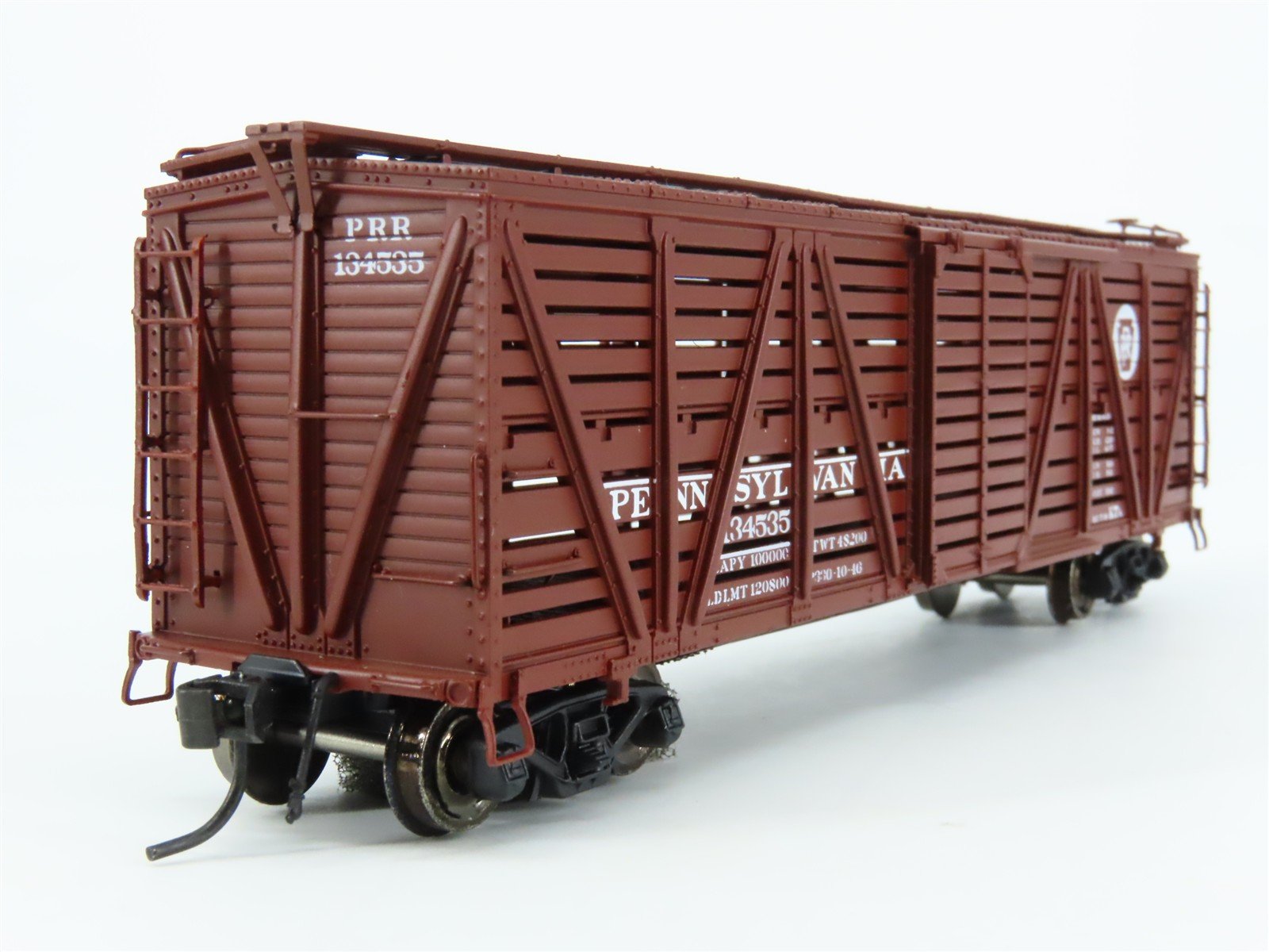 HO Scale Broadway Limited BLI 868 PRR Pennsylvania K7A 40' Stock Car #134535