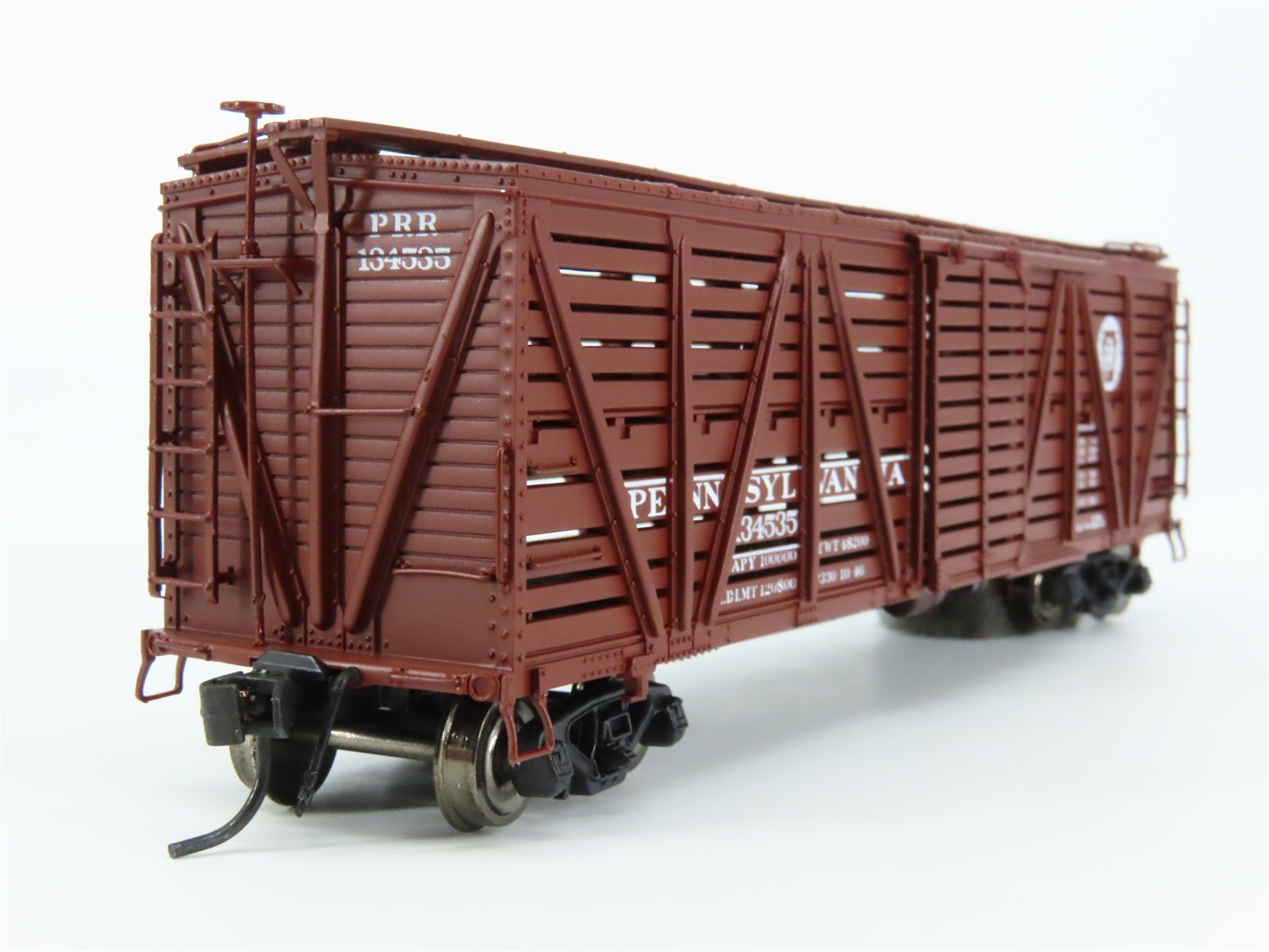 HO Scale Broadway Limited BLI 868 PRR Pennsylvania K7A 40' Stock Car #134535
