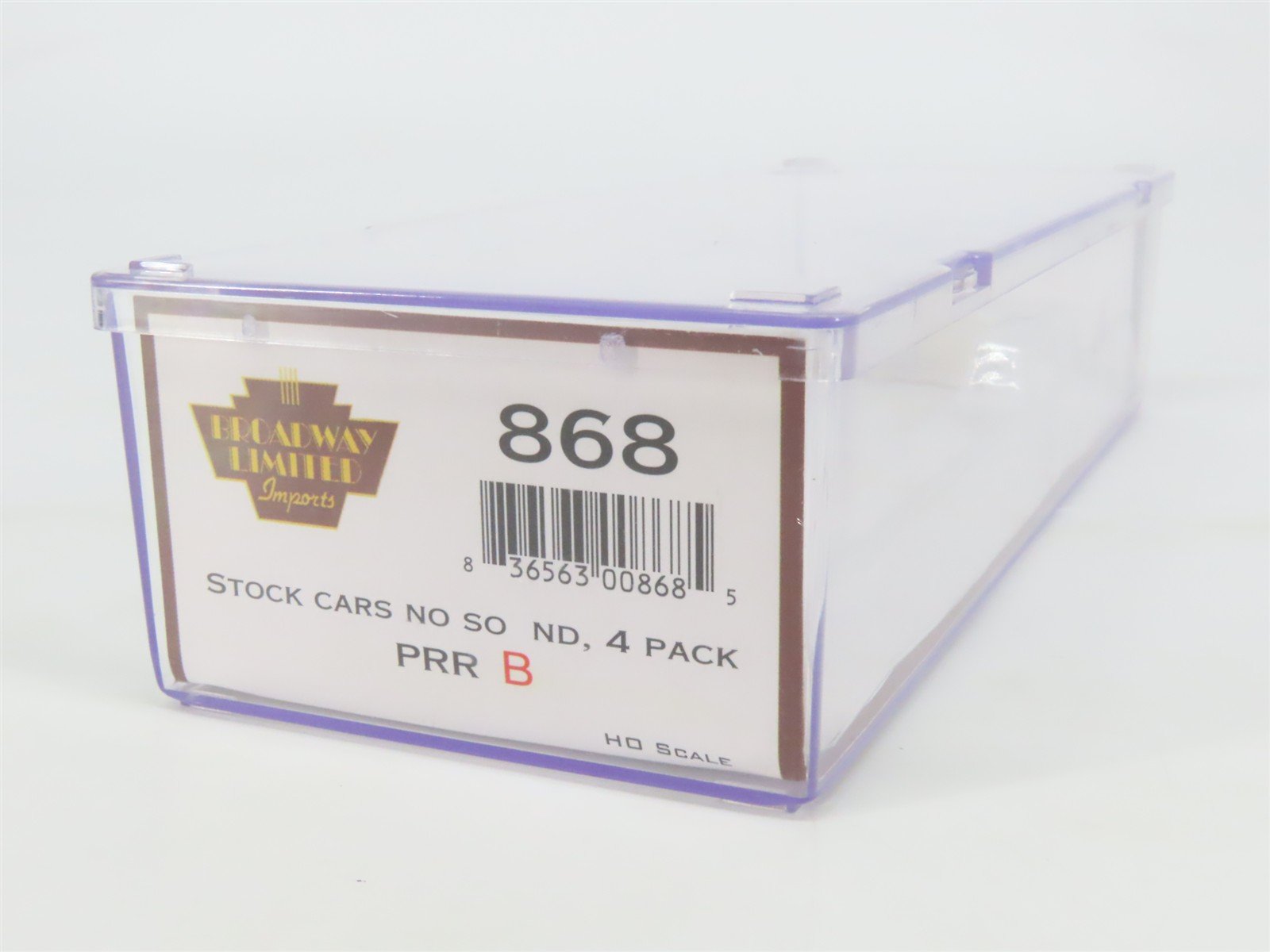 HO Scale Broadway Limited BLI 868 PRR Pennsylvania K7A 40' Stock Car #134535