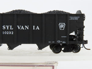 HO Broadway Limited BLI 809 PRR Pennsylvania H2A 3-Bay Hopper #10232 w/ Load