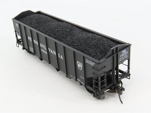 HO Broadway Limited BLI 809 PRR Pennsylvania H2A 3-Bay Hopper #10232 w/ Load