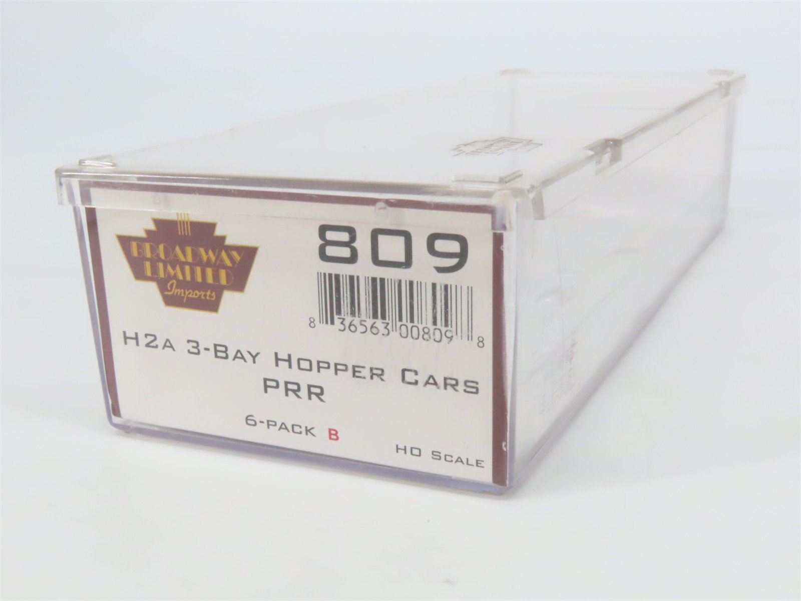 HO Broadway Limited BLI 809 PRR Pennsylvania H2A 3-Bay Hopper #10232 w/ Load