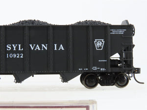 HO Broadway Limited BLI 811 PRR Pennsylvania H2A 3-Bay Hopper #10922 w/ Load
