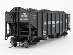 HO Broadway Limited BLI 811 PRR Pennsylvania H2A 3-Bay Hopper #10922 w/ Load