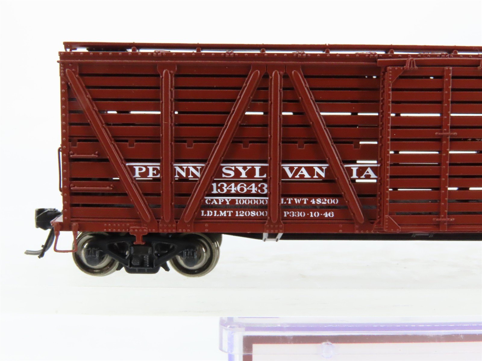 HO Scale Broadway Limited BLI 868 PRR Pennsylvania K7A 40' Stock Car #134643