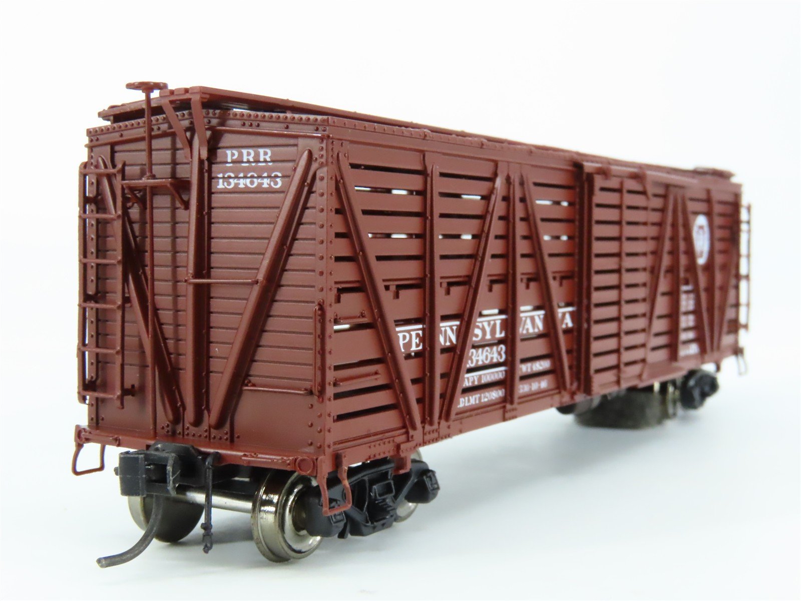 HO Scale Broadway Limited BLI 868 PRR Pennsylvania K7A 40' Stock Car #134643
