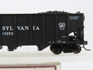 HO Broadway Limited BLI 809 PRR Pennsylvania H2A 3-Bay Hopper #10252 w/ Load