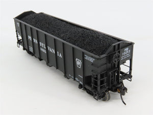 HO Broadway Limited BLI 809 PRR Pennsylvania H2A 3-Bay Hopper #10252 w/ Load