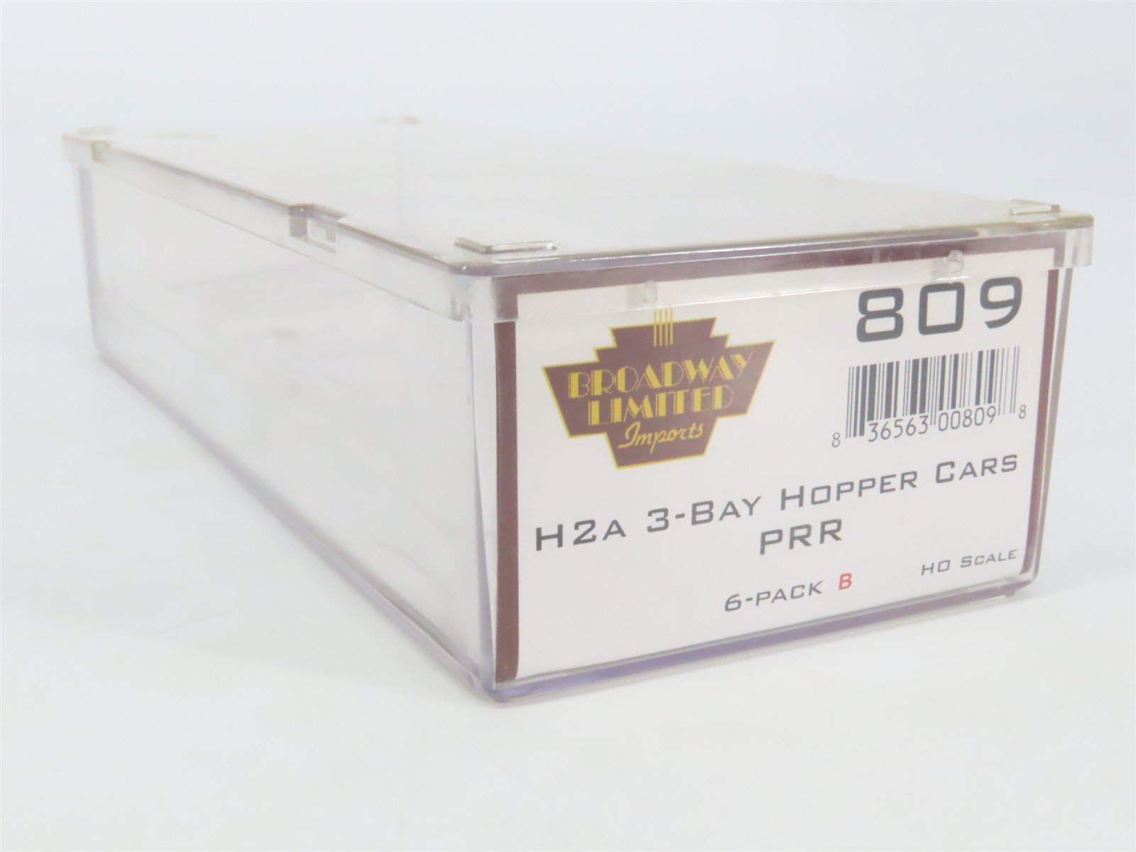 HO Broadway Limited BLI 809 PRR Pennsylvania H2A 3-Bay Hopper #10252 w/ Load