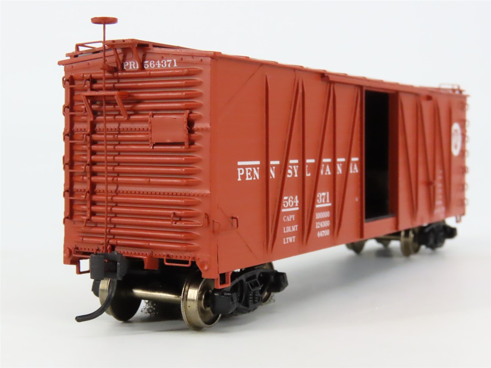 HO Scale InterMountain/Tichy T452601-21 PRR Pennsylvania Wood Box Car #564371