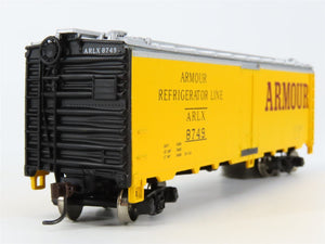 HO Scale Athearn 71336 ARLX Armour 40' Steel Ice Bunker Reefer #8749