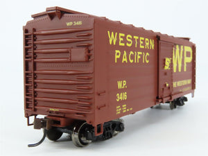 HO Scale Athearn 92799 WP Western Pacific 40' Horizontal Rib Box Car #3416
