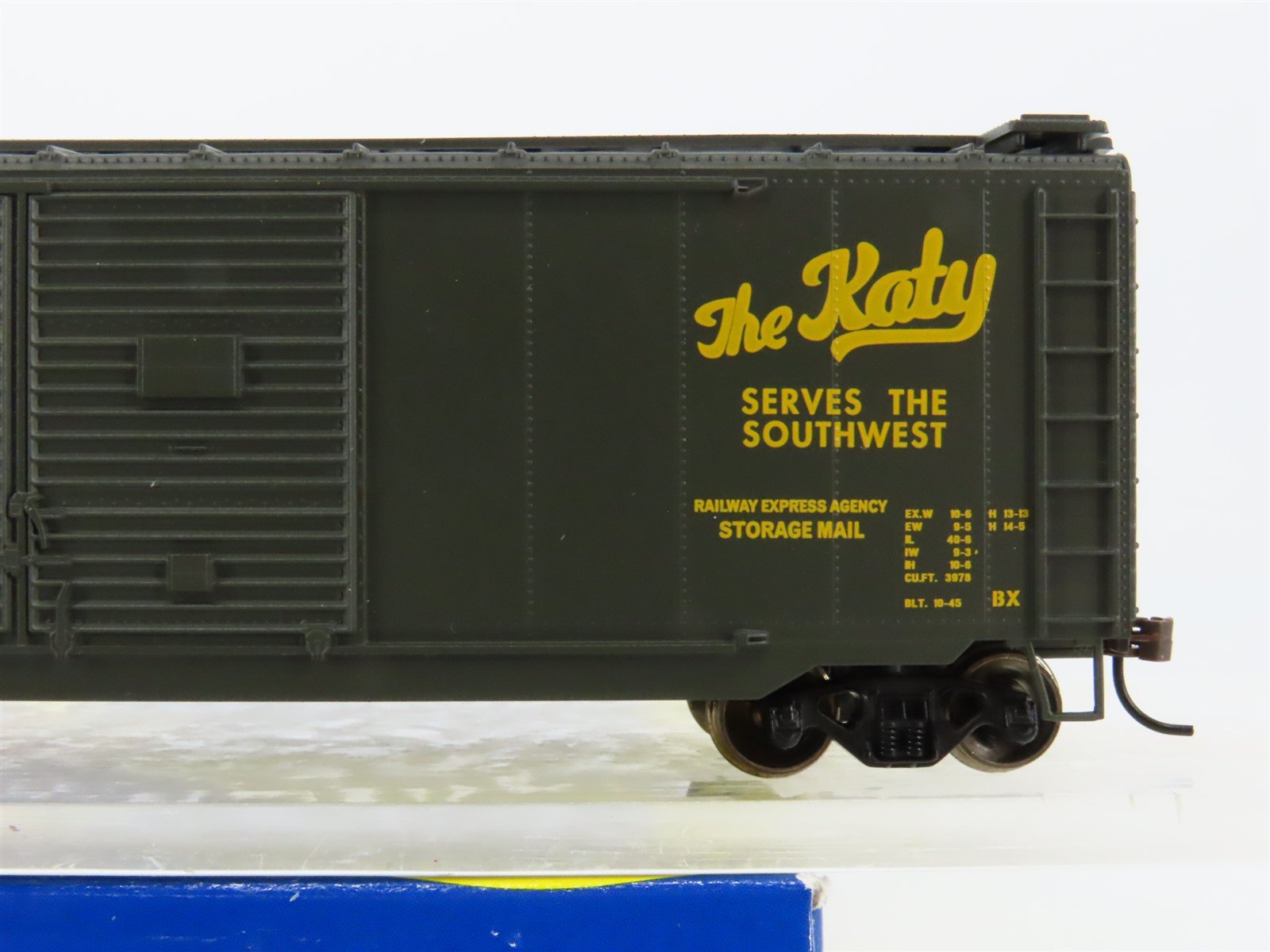 HO Scale Athearn 70169 MKT Missouri-Kansas-Texas Katy 40' Express Box Car #45051