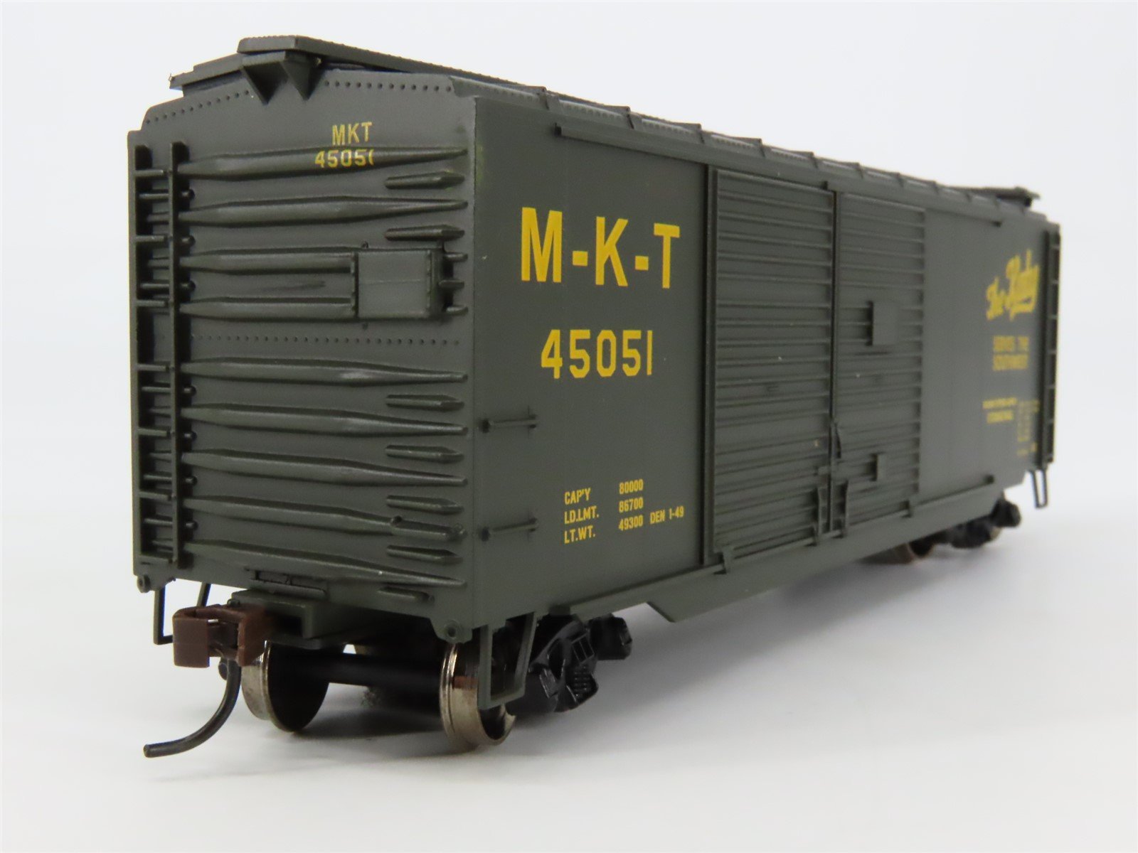 HO Scale Athearn 70169 MKT Missouri-Kansas-Texas Katy 40' Express Box Car #45051
