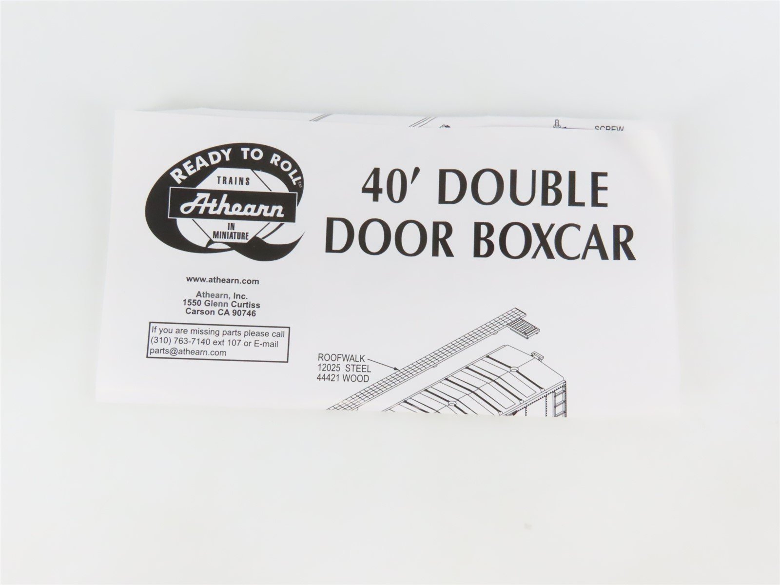 HO Scale Athearn 70169 MKT Missouri-Kansas-Texas Katy 40' Express Box Car #45051