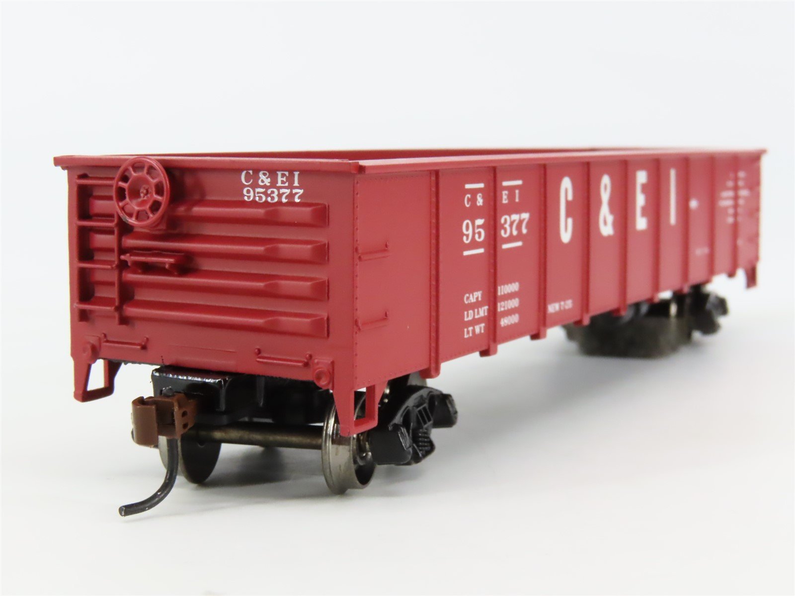 HO Scale Athearn 86072 C&EI Chicago & Eastern Illinois 40' Gondola #95377