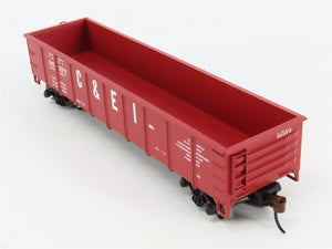 HO Scale Athearn 86072 C&EI Chicago & Eastern Illinois 40' Gondola #95377