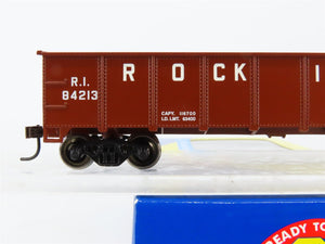HO Scale Athearn 94345 RI Rock Island 40' Fixed-End Gondola #84213