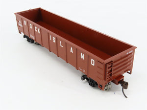 HO Scale Athearn 94345 RI Rock Island 40' Fixed-End Gondola #84213